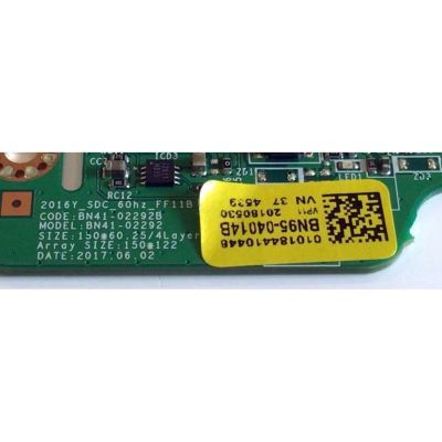 T-CON PARA TV SAMSUNG / NUMERO DE PARTE BN95-04014B / BN41-02292B / 2016Y_SDC_60HZ_FF11B / BN9504014B / PANEL CY-JM032BGLV1H / MODELO UN32M5300 / UN32M5300AFXZA / UN32M5300AFXZA FA02 - Imagen 3